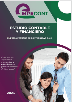 Portada de brochure Empecont SAC
